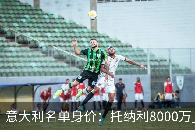 意大利名单身价：托纳利8000万 巴斯托尼6500万 仅10人超过3千万